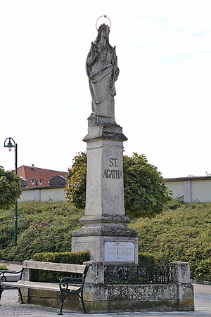 Hausleiten, Agathasäule, 1910