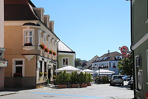 Raabs an der Thaya, Blick über den Hauptplatz