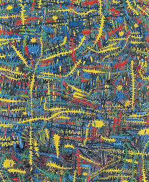 Gunter Damisch, Weltwegineinander, 1998