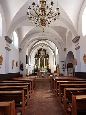 St. Aegyd am Neuwalde, Pfarrkirche hl. Ägydius, barockisierte, im Kern gotische Saalkirche