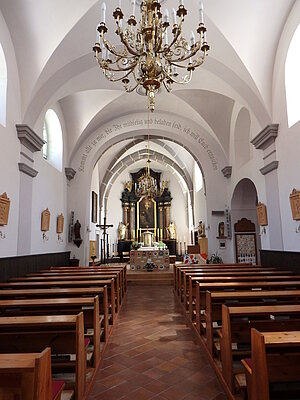 St. Aegyd am Neuwalde, Pfarrkirche hl. Ägydius, barockisierte, im Kern gotische Saalkirche