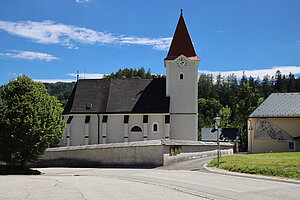 Sankt Georgen am Reith, Pfarrkirche hl. Georg, spätgotische Saalkirche