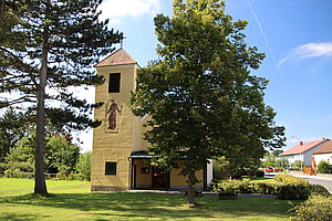 Irnfritz, Bahnhofsiedlung, Kirche hl. Antonius, 1958