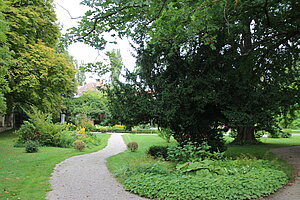 Mühlbach am Manhartsberg, Schlosspark - englischer Landschaftsgarten des 18. Jahrhundert