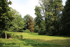 Schloss Artstetten, Blick in den Schlosspark