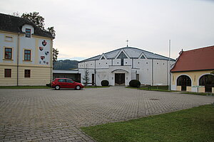 Paudorf, Pfarrkirche hl. Altmann, 1991-93 nach Plänen von Friedrich Göbl errichtet