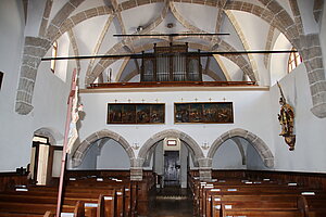 Sankt Georgen am Reith, Pfarrkirche hl. Georg, spätgotische Saalkirche