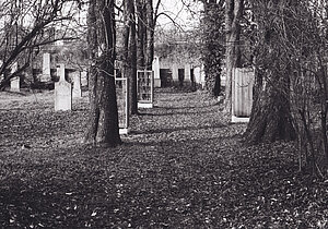 Öffentliche Bibliothek auf dem jüdischen Friedhof  Krems an der Donau 