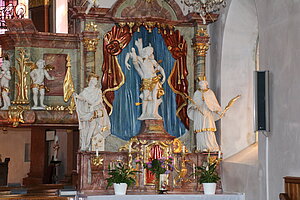 Altenmarkt, Pfarrkirche hl. Maria Magdalena, Seitenaltar, um 1775