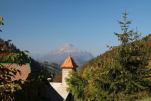 Blick vom Annaberg auf den Ötscher