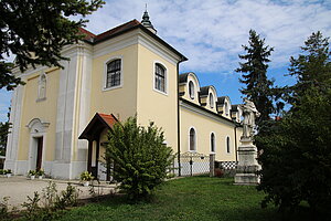 Hohenau an der March, Pfarrkirche Auffindung des hl. Kreuzes, frühbarocker Umbau 1693