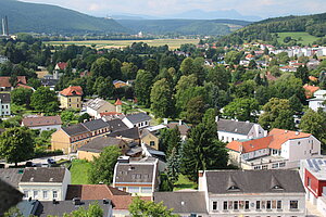 Pitten, Blick über den Markt