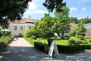 Stift Zwettl, Prälatengarten mit Gartenhaus, ab 1722 errichtet