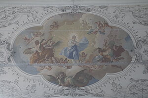 St. Andrä an der Traisen, ehem. Stiftskirche hl. Andreas, Fresken von Johann Georg Schmidt (?)