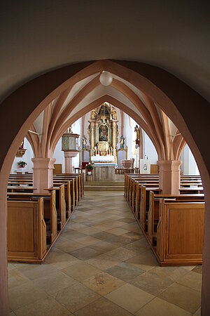 St. Martin am Ybbsfelde, Pfarrkirche hl. Martin, Kircheninneres