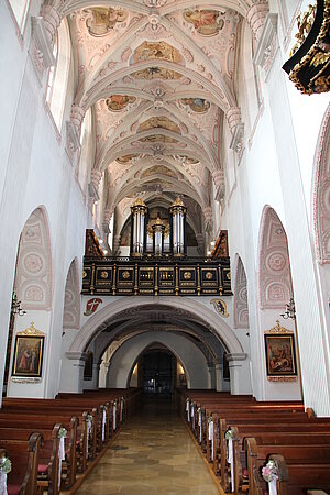 Stift Seitenstetten, Blick in die Stiftskirche