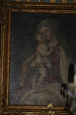 Föllim, Wallfahrtskirche hl. Herz Mariens, Gnadenbild Mariahilf, seit 1724 in Föllim