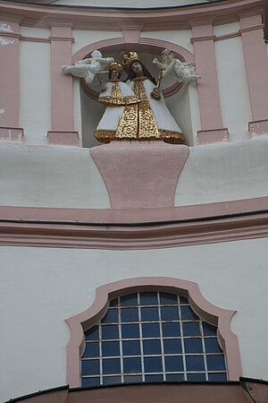 Maria Schutz, Pfarr- und Wallfahrtskirche, 1728 Baubeginn, 1738 Weihe