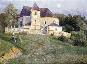 Hugo Darnaut, Die Laurenzikirche in Markersdorf