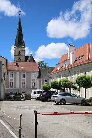 Haag, Blick Richtung Pfarrkirche