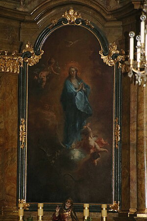 Neulengbach, Pfarrkirche, Seitenaltarbild Maria Immakulata, Martin Johann Schmidt, 1768