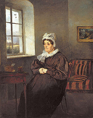 F. Gauermann, Mutter Rosina Gauermann, um 1830