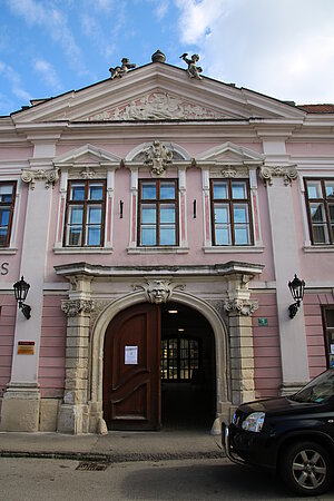 Eggenburg, Kremserstraße Nr. 3: Rathaus, um 1740 umgestaltet