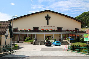 Kirchschlag in der Buckligen Welt, Passionsspielhaus, 1957-59 nach Plänen von Alexander Schuster errichtet