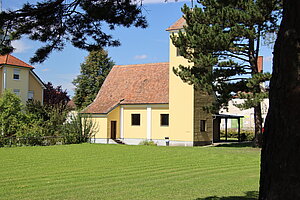 Irnfritz, Bahnhofsiedlung, Kirche hl. Antonius, 1958
