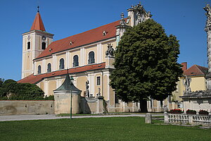 St. Andrä an der Traisen, ehem. Stiftskirche hl. Andreas, 1726-29 nach Plänen von Jakob Prandtauer von Josef Munggenast und Mitarbeitern errichtet