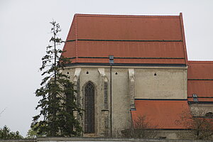 Pillichsdorf, Pfarrkirche hl. Martin, gotischer Chor vom Anfang des 15. Jh.s
