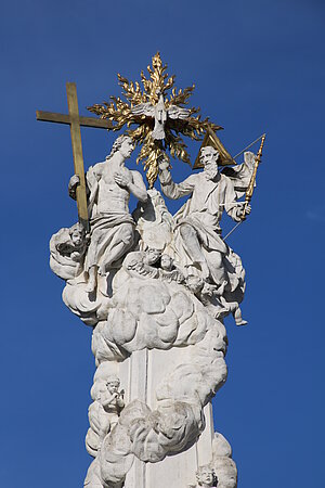 St. Pölten, Rathausplatz, Dreifaltigkeitssäule, 1753-1782