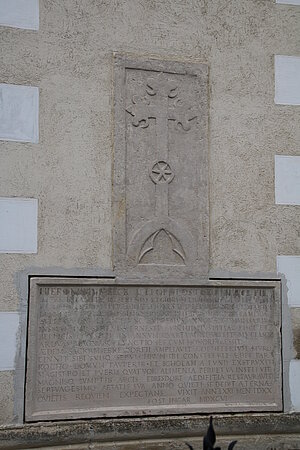 Ebreichsdorf - Friedhof, Gedenktafeln für Hieronymus Beck und seine Familie