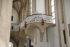 Ybbsitz, Pfarrkirche hl. Johannes der Täufer, Westempore von 1489