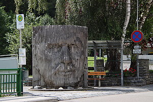 Mühldorf am Jauerling, Denkmal für Friedrich Wilhelm Raiffeisen, Kurt Ingerl, 1988