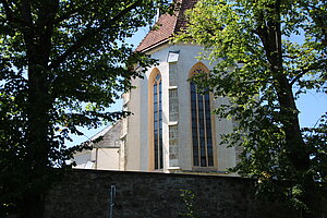 Hainfeld, Pfarrkirche hl. Andreas, Blick auf den Chorabschluss
