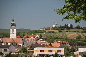 Retz, im Hintergrund die Windmühle