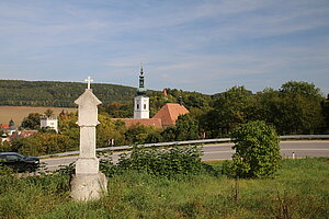 Blick auf Heiligenkreuz