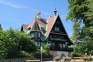 Semmering, Hochstraße 67 (Semmering 65), Villa Kleinhans, 1899-1900 errichtet