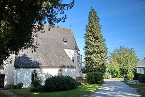 Erla, ehem. Klosterkirche, heute Pfarrkirche Hll. Peter und Paul, spätgotische Staffelkirche