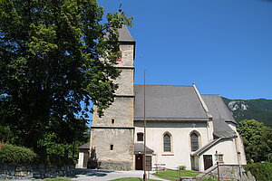 Payerbach, Pfarrkirche hl. Jakobus der Ältere, spätgotische Hallenkirche