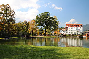 Puchberg am Schneeberg, Kurpark, um 1900