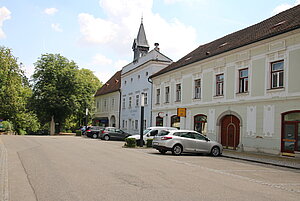 Kirchberg am Wagram, Blick über den Marktplatz