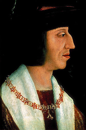 K. Maximilian I., Tafelbild Bernhard Strigel, 1500/1510, Ferdinandeum