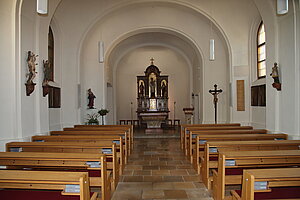 Unterbergern, Pfarrkirche hl. Johannes Nepomuk, 1784