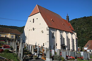 Weiten, Pfarrkirche hl. Stephanus, gotische Staffelhalle mit älterem Chor