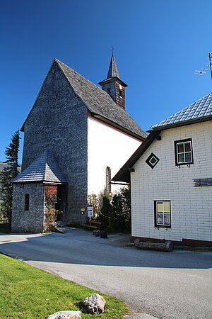 Joachimsberg, Filialkirche hl. Joachim, Bau des 17. Jh.