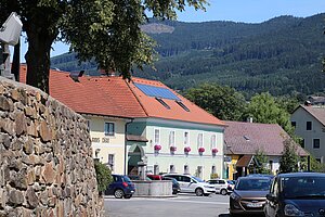 Altenmarkt, Blick über den Marktplatz