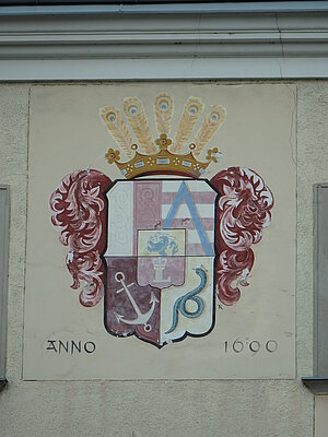 Marbach an der Donau, Wappen am Herrenhaus