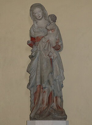 Wiener Neustadt, Kapuzinerklosterkirche, Maria mit Kind, um 1330